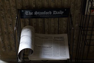 Stanford Daily newsrack