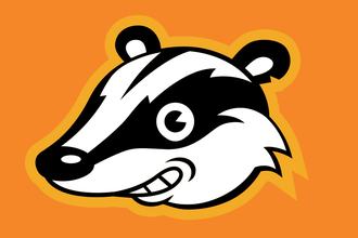 Header image depicting a grinning badger avatar