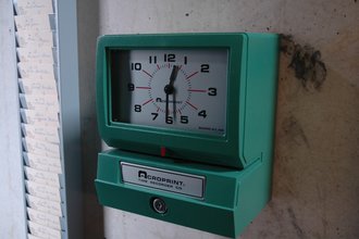Art lab punch clock