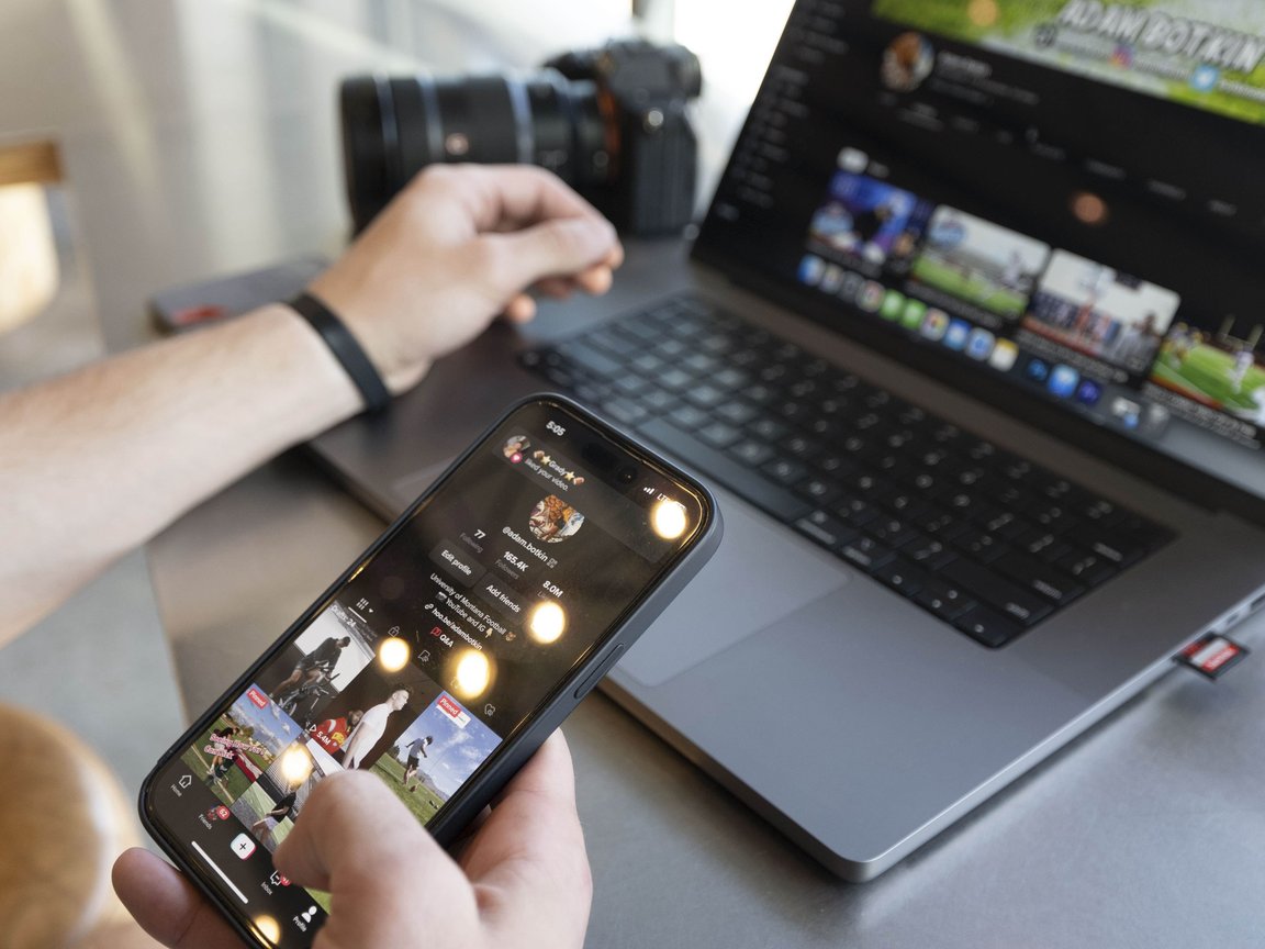 TikTok influencer in Montana after the ban was issued - AP23187638051023