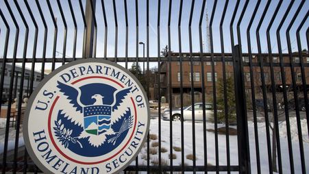 The Department of Homeland Security headquarters in northwest Washington, D.C.
