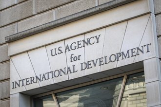 The headquarters for the U.S. Agency for International Development (USAID) on February 4, 2025 in Washington, D.C