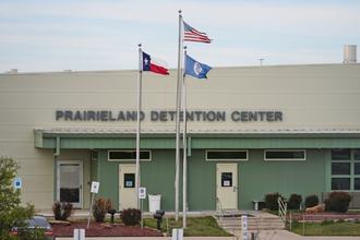 The Prairieland Detention Center in Alvarado, Texas, in March 2026
