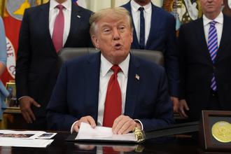 President Donald Trump in the Oval Office in September 2026.