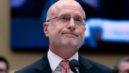 Federal Communications Commission Chairman Brendan Carr testifies before a House oversight hearing on the Federal Communications Commission on Capitol Hill in Washington, Jan. 14, 2026.