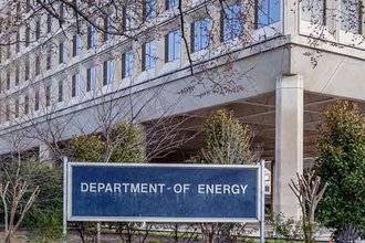An image of the exterior of the Department of Energy