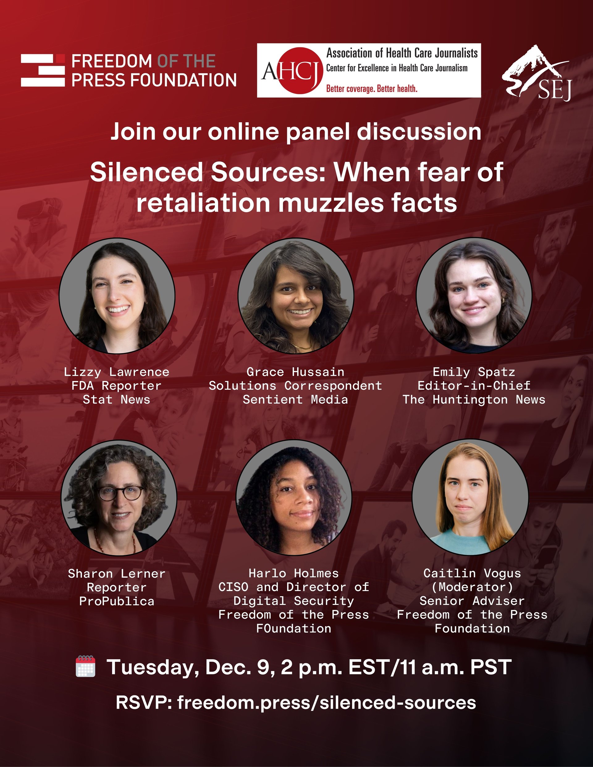 Flyer for Retaliation Panel