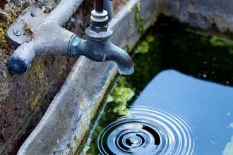 Faucet Drop by flickr/johnonolan CC-BY