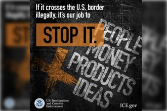Screenshot of a graphic from a deleted ICE tweet from April 10, 2025