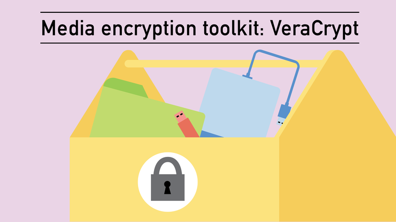 Media encryption toolkit: Veracrypt