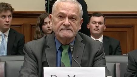 David Morens testifying in Congress in 2024.