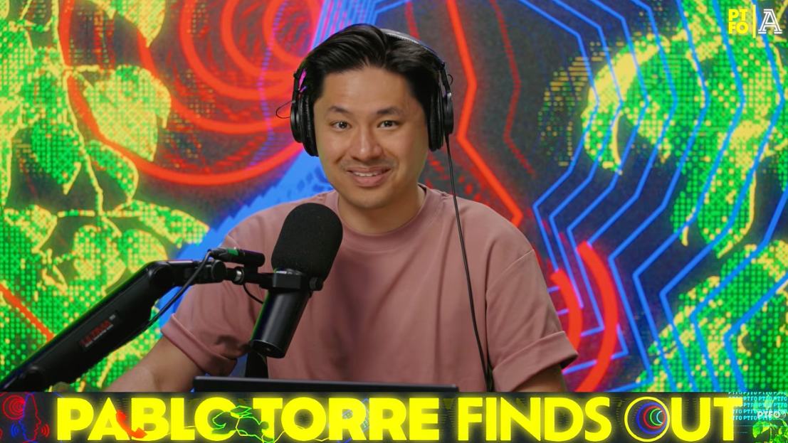 A screenshot of podcaster Pablo Torre from the YouTube channel for his show, “Pablo Torre Finds Out”