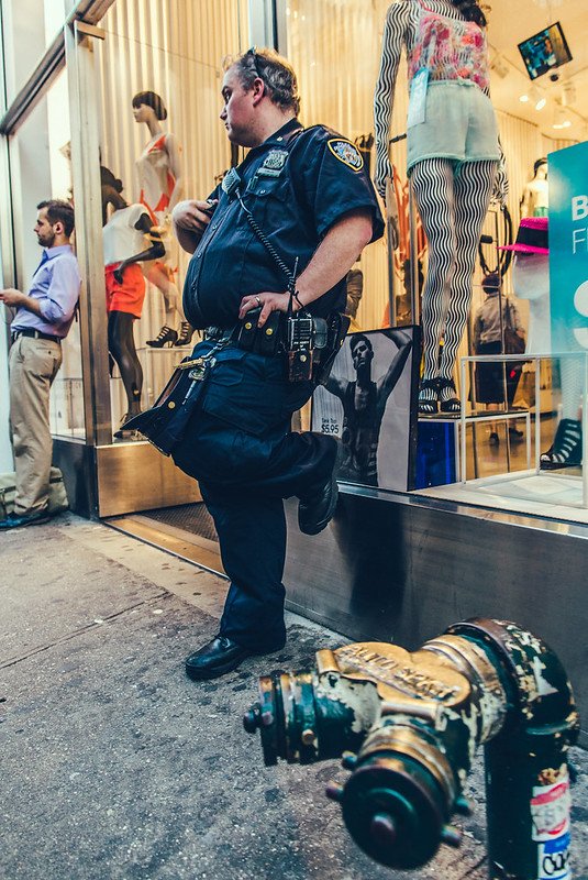 Police Officer Standing