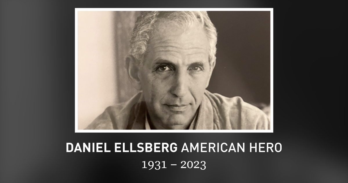 Daniel Ellsberg, an American hero for the ages (1931-2023)