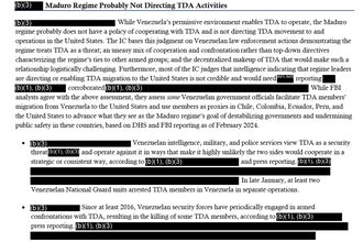 Venezuela FOIA release