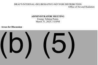 FOIA redactions