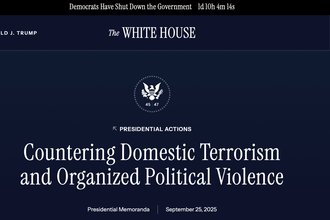 Screenshot via the White House