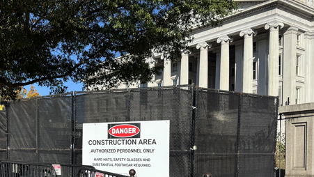 White House ballroom construction