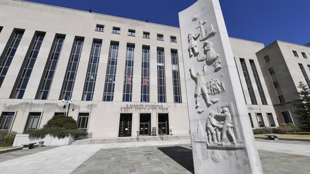 The Prettyman federal courthouse in Washington, D.C.