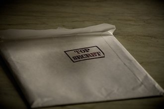 top secret envelope graphic