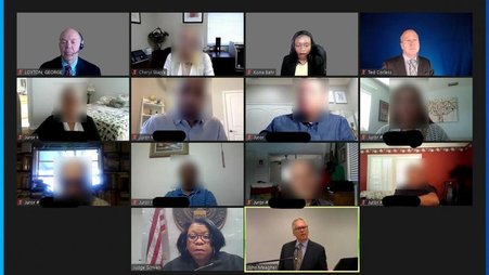 Virtual Trial Screenshot