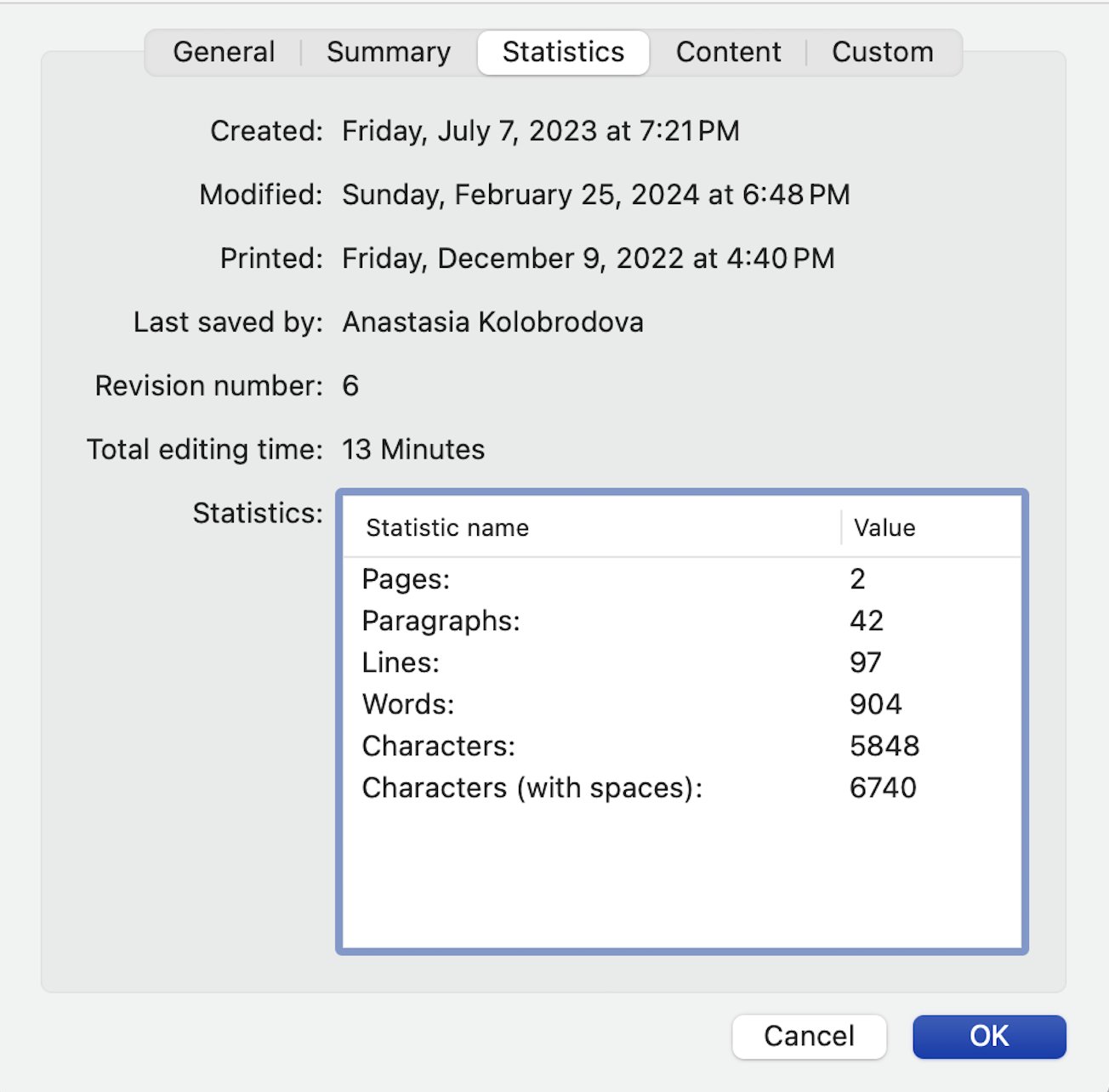 Screenshot from the macOS file inspector tool.