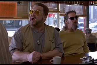 Prior restraint scene - The Big Lebowski