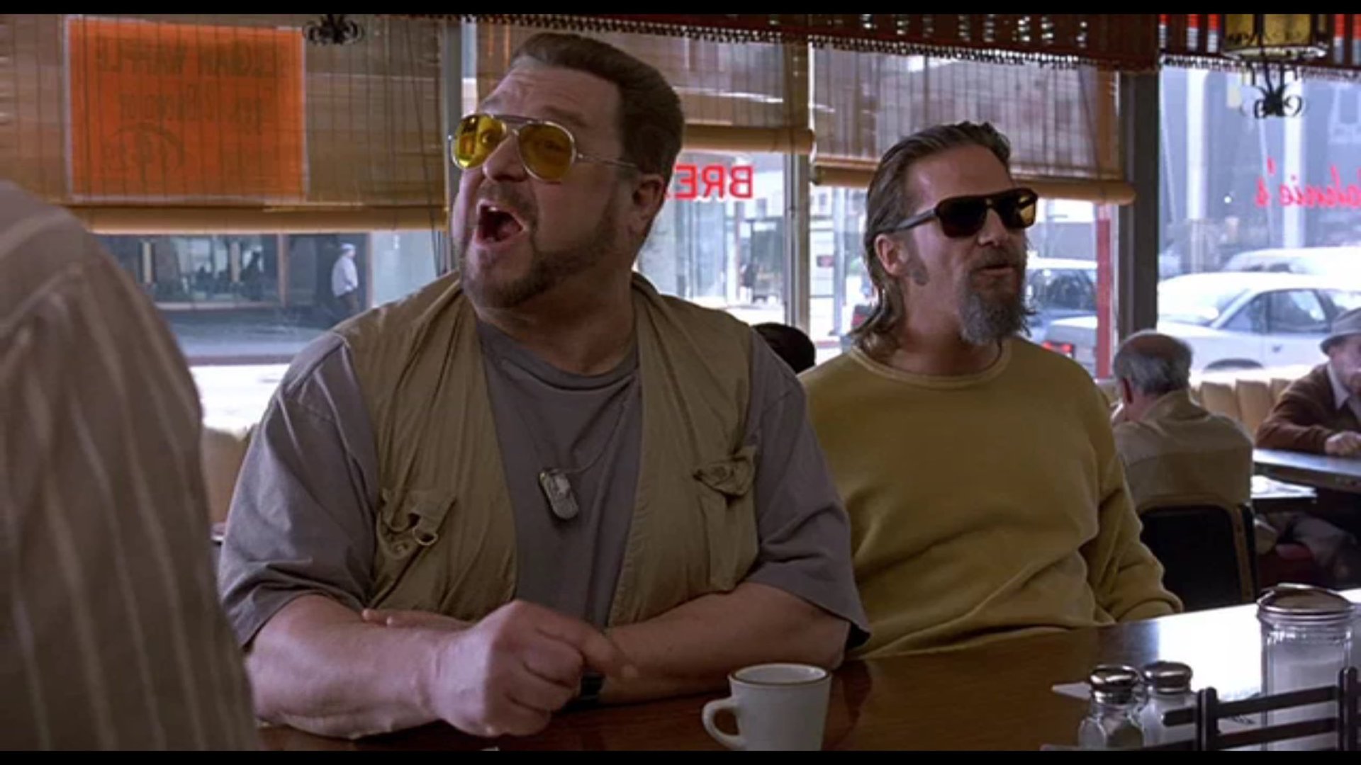 Prior restraint scene - The Big Lebowski