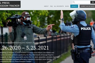 U.S. Press Freedom Tracker topic page: 1 year of BLM protests